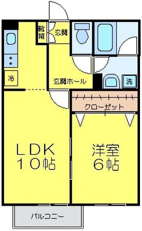 ブレヴァ所沢の物件間取画像